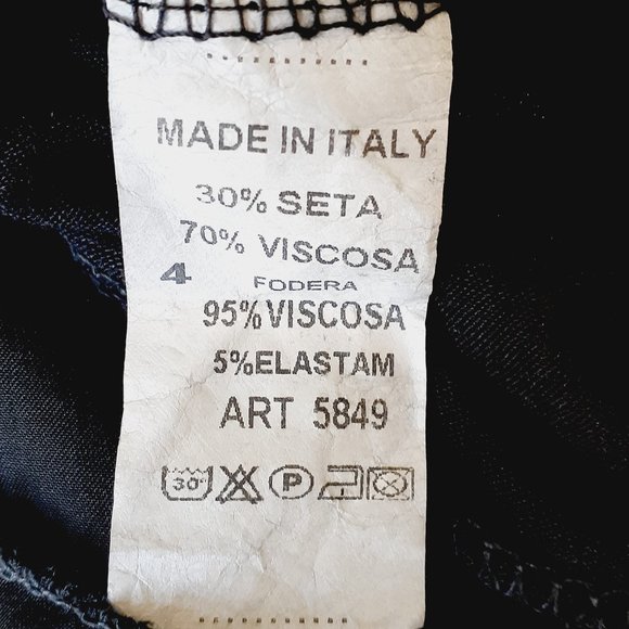 Silk Dress Made In Italy - Picture 9 of 14